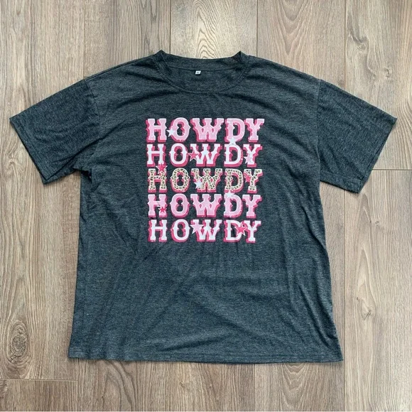 Howdy Print Tee - Picture 10 of 11